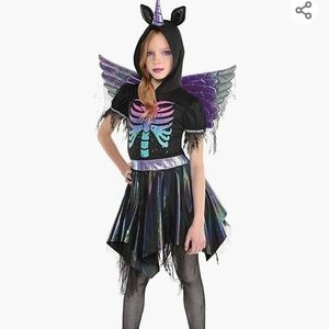 Zombie Unicorn Costume size M 8-10 Girls